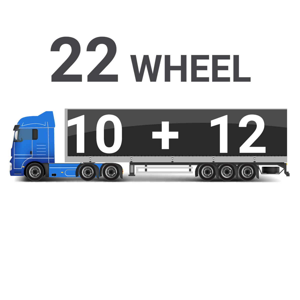 22 Wheel (10+12) Truck  Trailer Tyre Pressure Monitoring System – TYREDOG  TPMS Australia