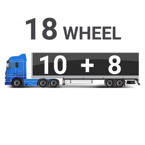 18 Wheel (10+8) Truck & Trailer Tyre Pressure Monitoring System