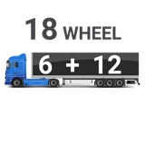 18 Wheel (6+12) Truck & Trailer Tyre Pressure Monitoring System