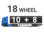 18 Wheel (10+8) Truck & Trailer Tyre Pressure Monitoring System