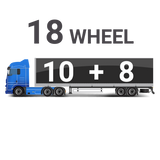 18 Wheel (10+8) Truck & Trailer Tyre Pressure Monitoring System