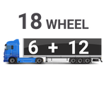 18 Wheel (6+12) Truck & Trailer Tyre Pressure Monitoring System