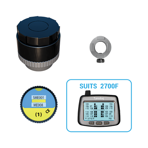 Sensor to Suit TD-2700F Series (433MHz) - (MUST select sensor position when ordering)