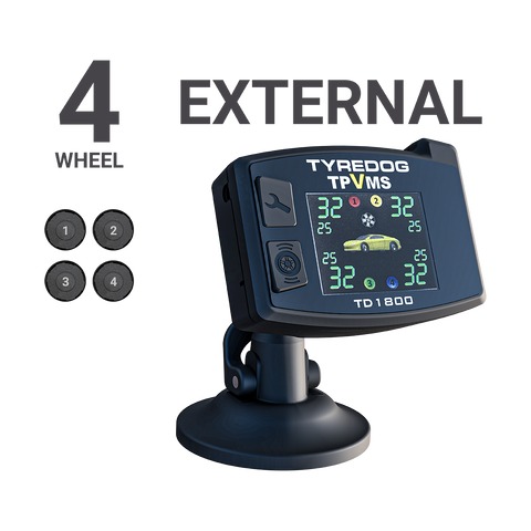TD-1800-X4 Tyre Pressure & Vibration Monitoring System