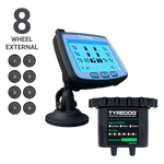 8 Wheel External Tyre Pressure Monitoring System