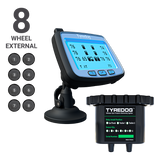 8 Wheel External Tyre Pressure Monitoring System