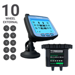 10 Wheel External Tyre Pressure Monitoring System