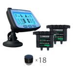 18 Wheel (6+12) Truck & Trailer Tyre Pressure Monitoring System